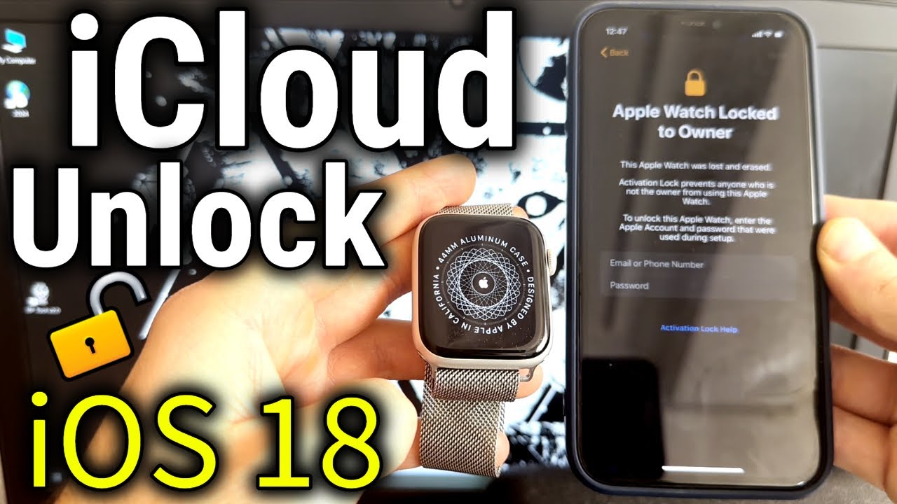 Remove Activation Lock on Apple Watch Bypass iCloud iWatch iPad iPhone iOS 18