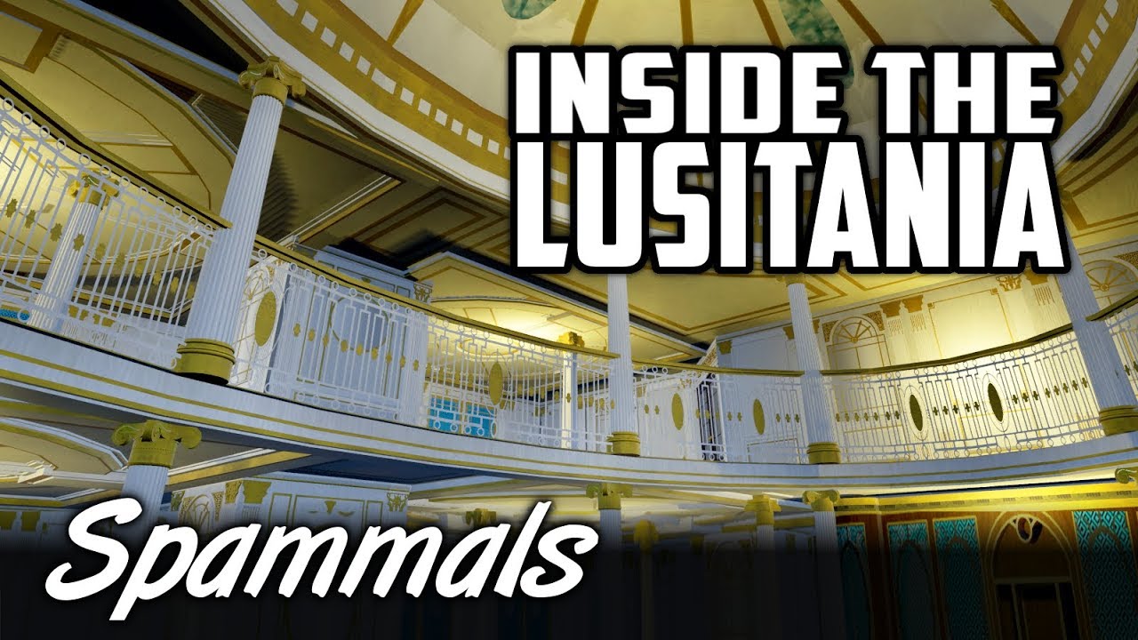 Inside The Lusitania!