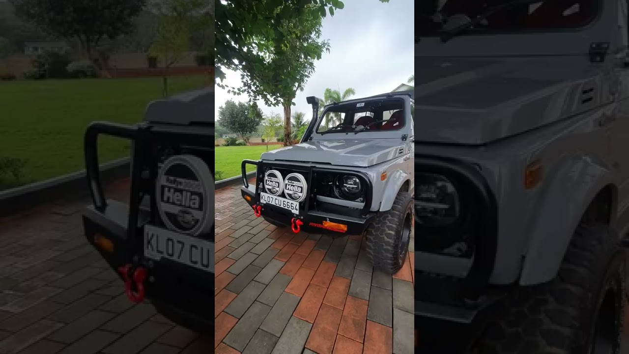modified gypsy 💥💥🛻 #modification #gypsy music from kordhell #modified #kerala #4x4