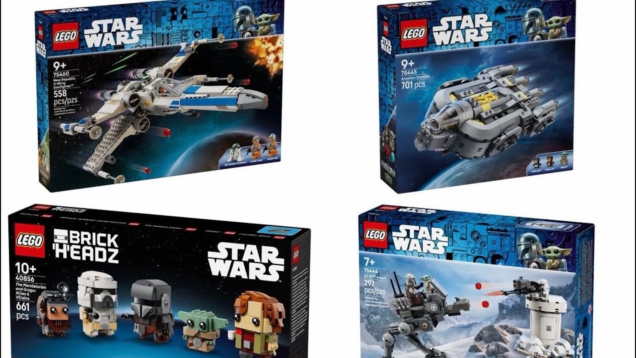 New LEGO The Mandalorian and Grogu Lego Sets for April 2026!!!