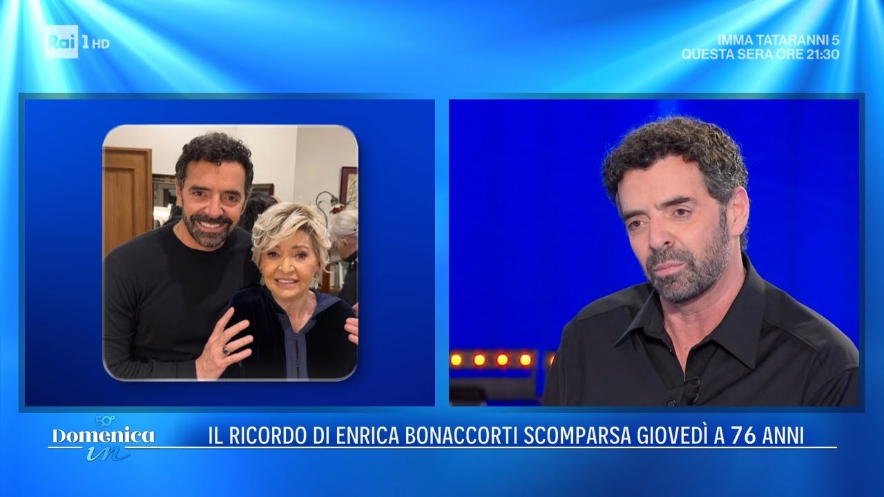 Alberto Matano e il ricordo di Enrica Bonaccorti - Domenica In 15/03/2026