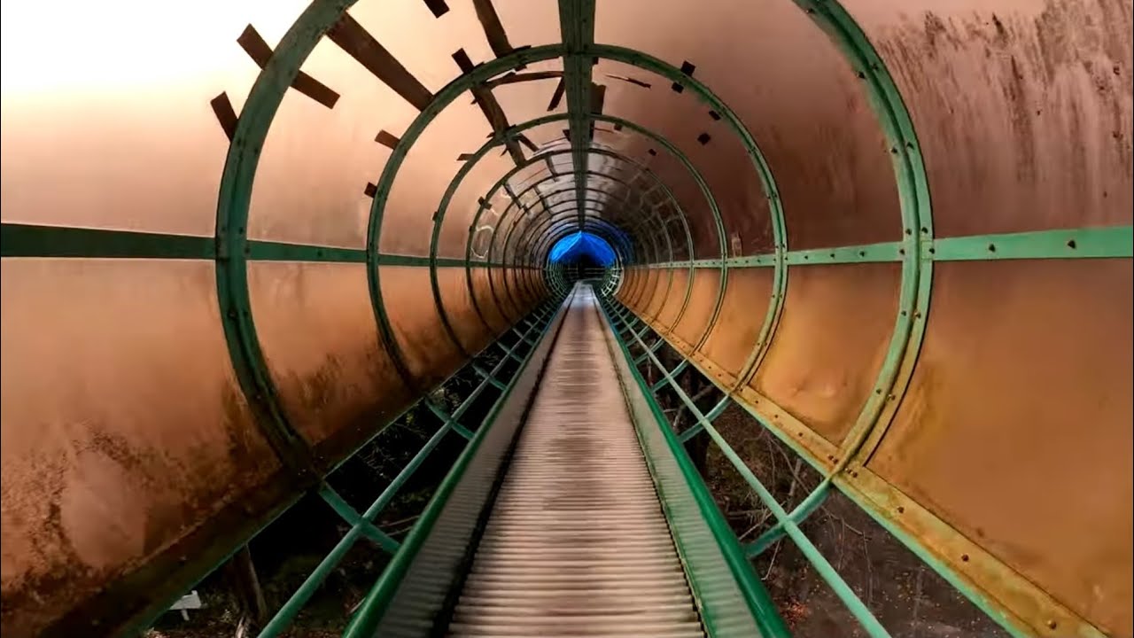 【4K60P】埼玉最長 仙元山見晴らしの丘公園 ローラー滑り台 203m / 666ft Roller slide at Saitama Sengenyama Park