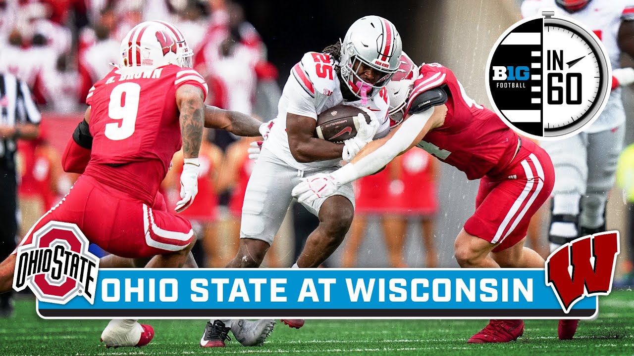 Ohio State at Wisconsin | Oct. 19, 2025 | B1G Football in 60