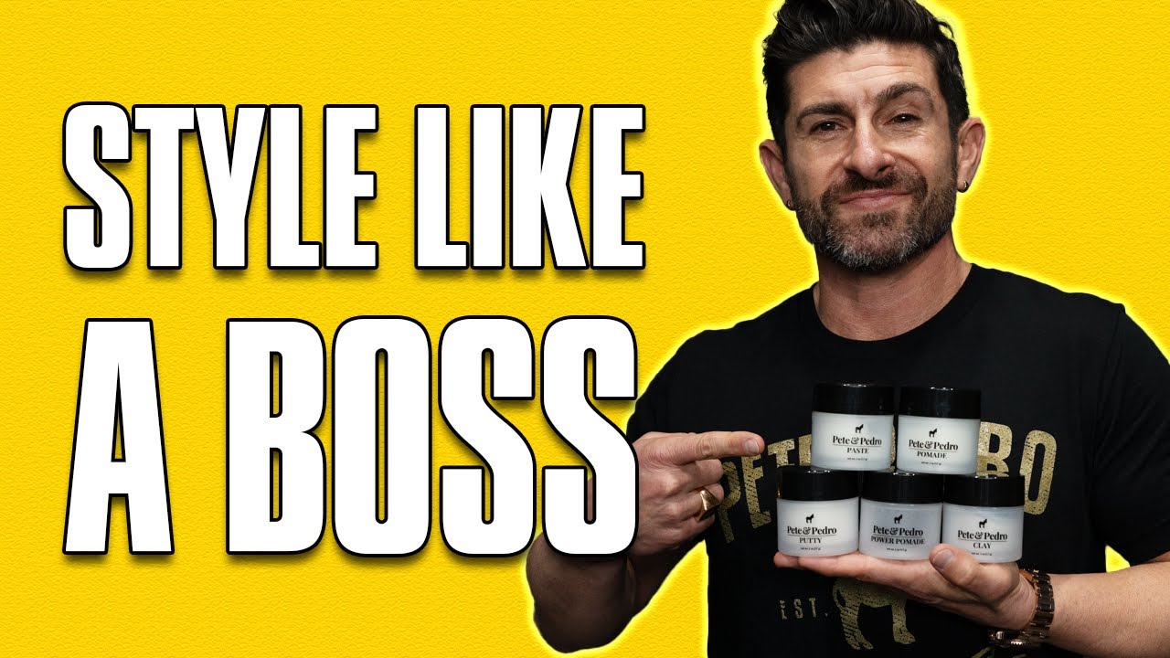 The Ultimate Men&rsquo;s Hair Product Guide | Find The Best Styling Product For Your Hair! #menshair
