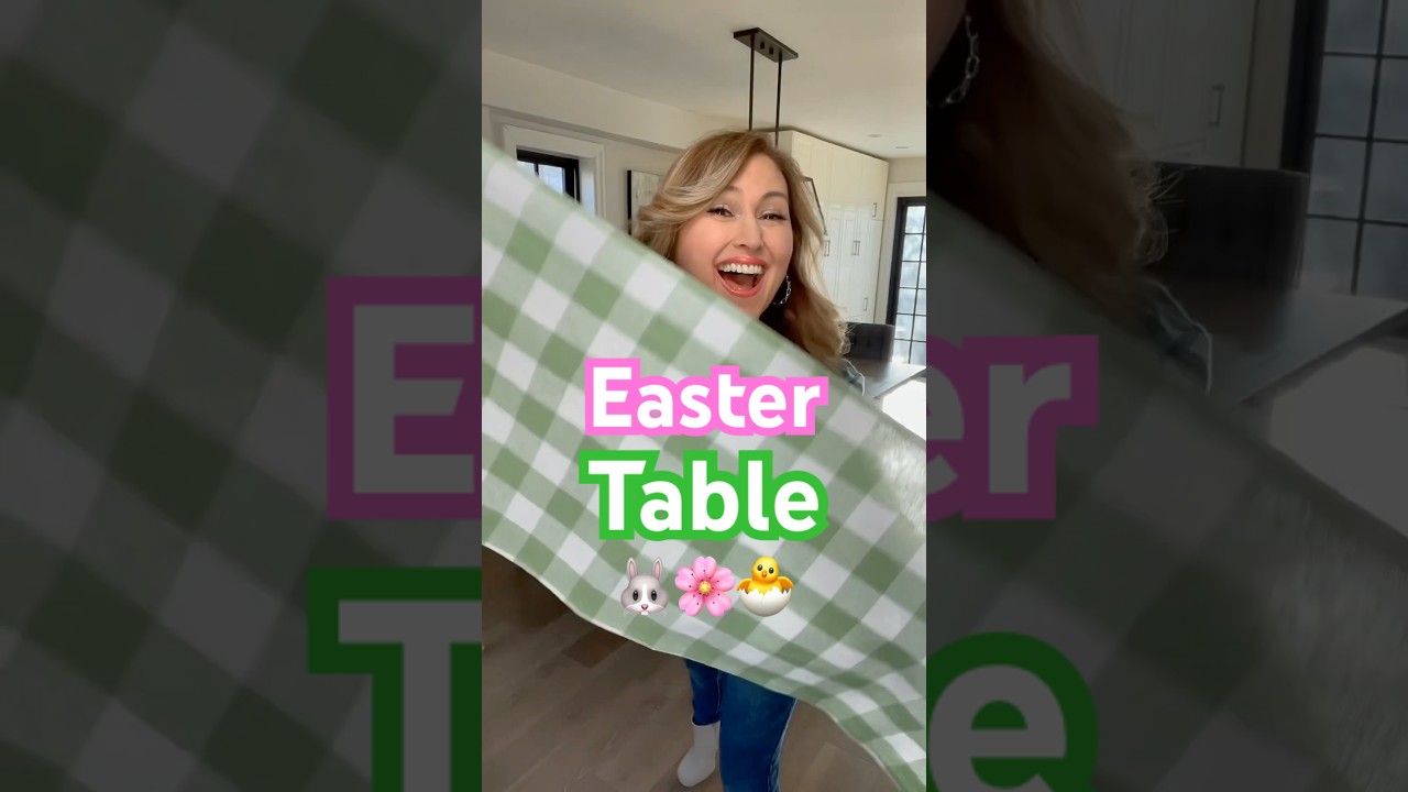 Easter Table #decor
