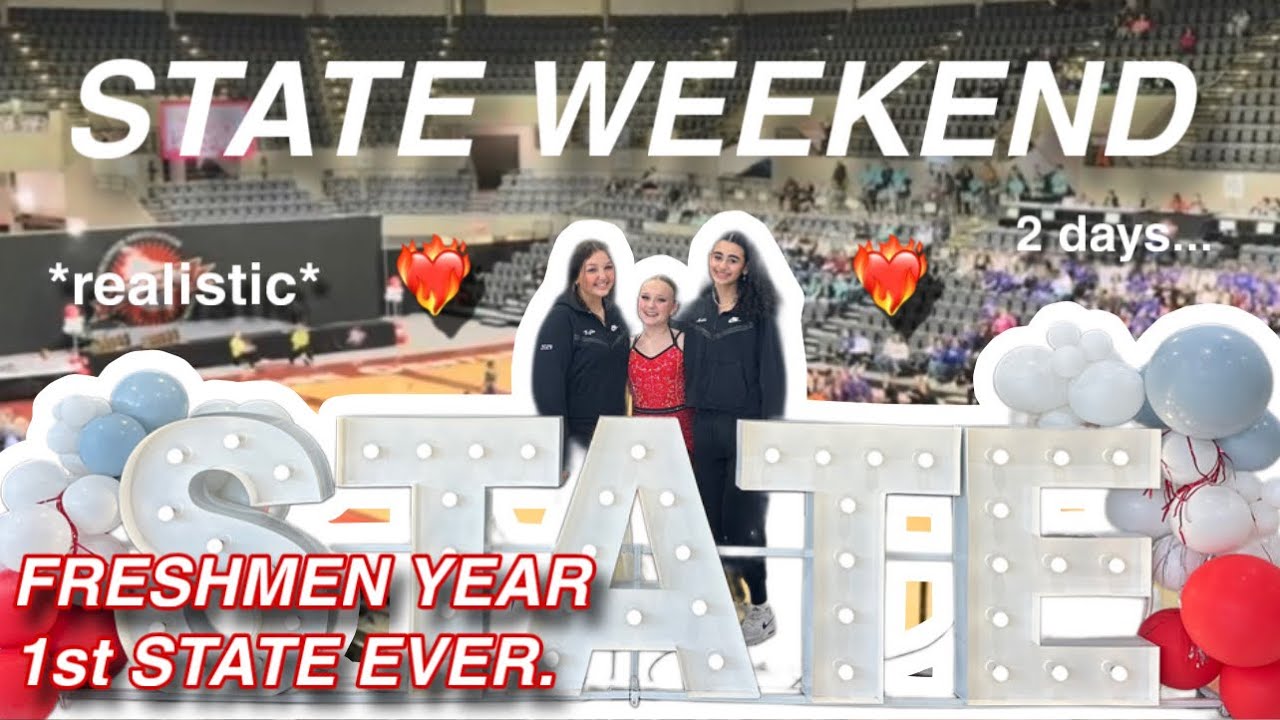 STATE WEEKEND (freshmen year) ❤️‍🔥🪩 | kylie vlogs