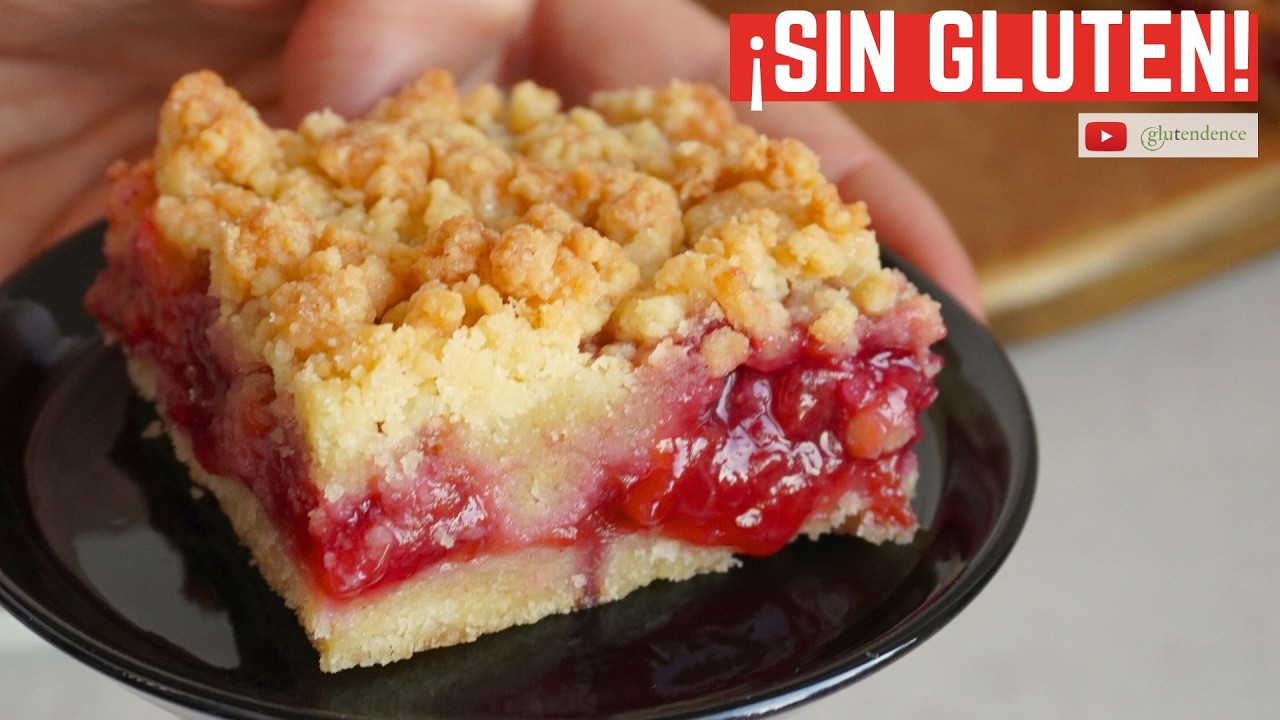 CRUMBLE SIN GLUTEN DE CIRUELA