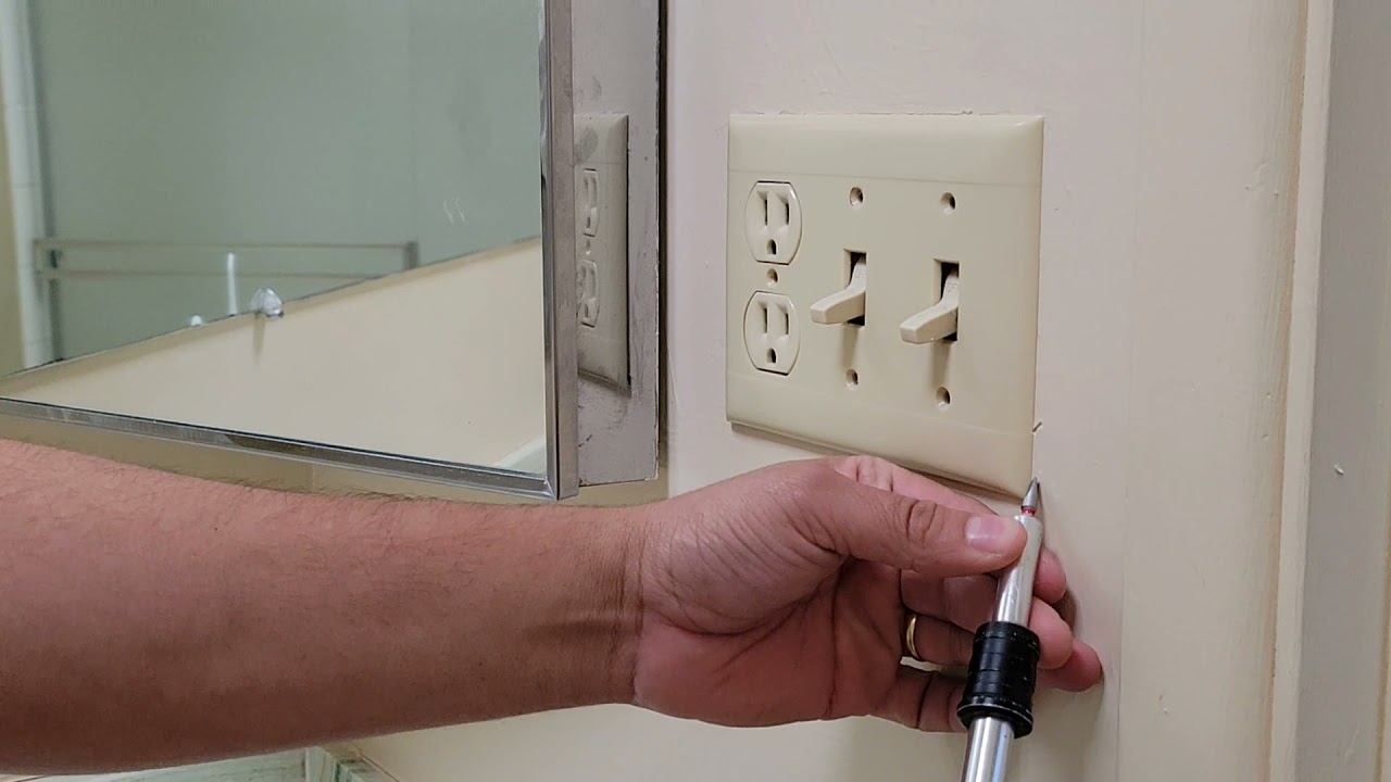 How to swap out a Electrical Outlet & Switch.