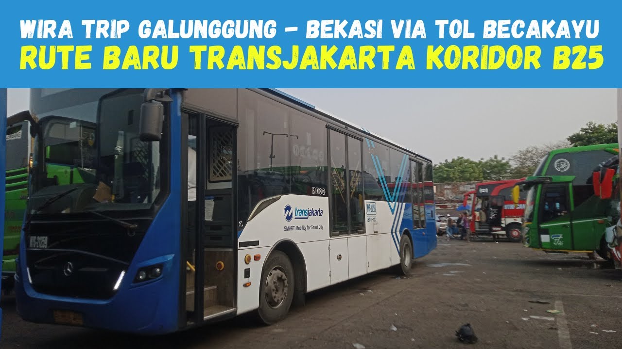 Mencoba Rute Baru TransJakarta Koridor B25 Hanya 3500 dari Galunggung ke Terminal Bekasi