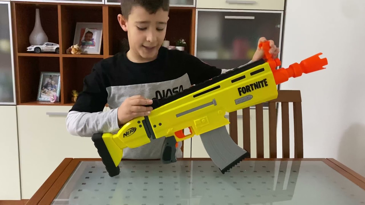Recensione Fucile Nerf Fortnite Italiano