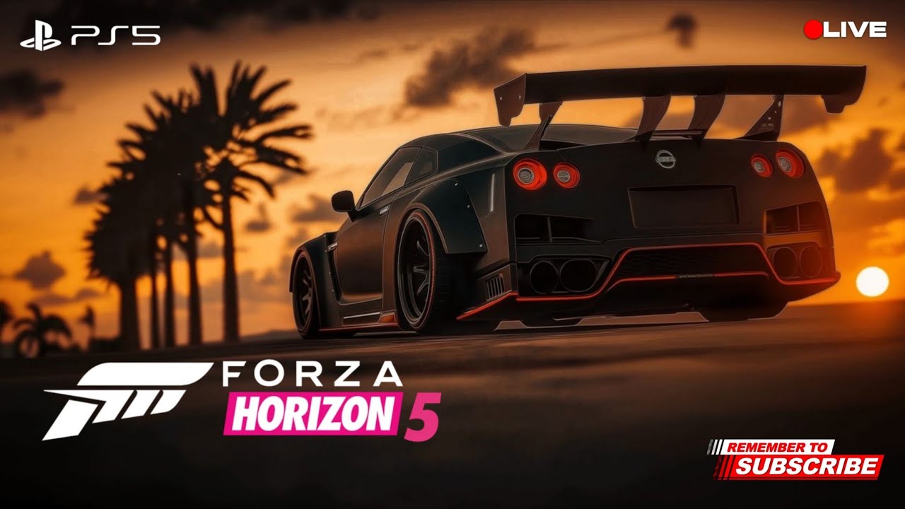 Let's Play With Nissan GTR | Forza Horizon 5 Live 🔴