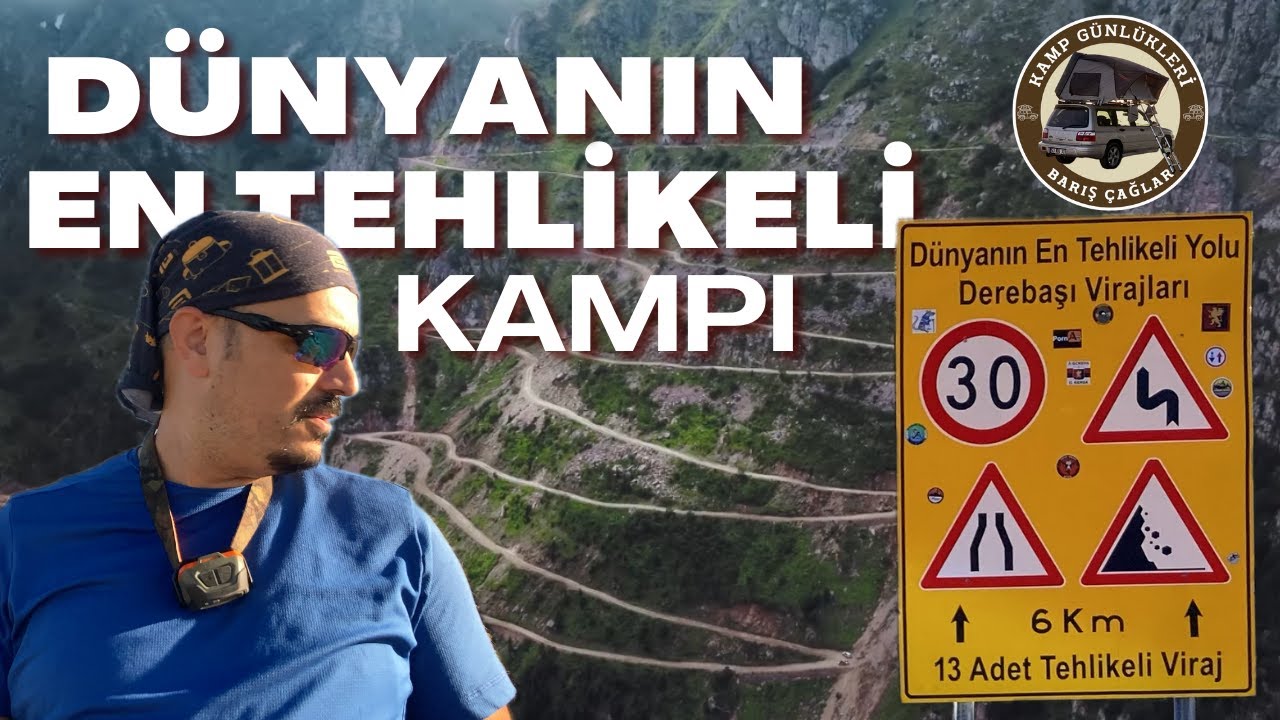DÜNYANIN EN TEHLİKELİ YOLUNDA FIRTINA! 🌪️ Derebaşı Virajlarında Ekip Araçları Çöktü