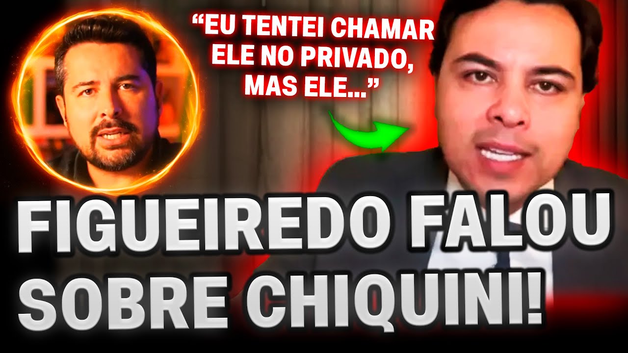 🔥Paulo Figueiredo explica a RAZ&Atilde;O do embate com CHIQUINI: 