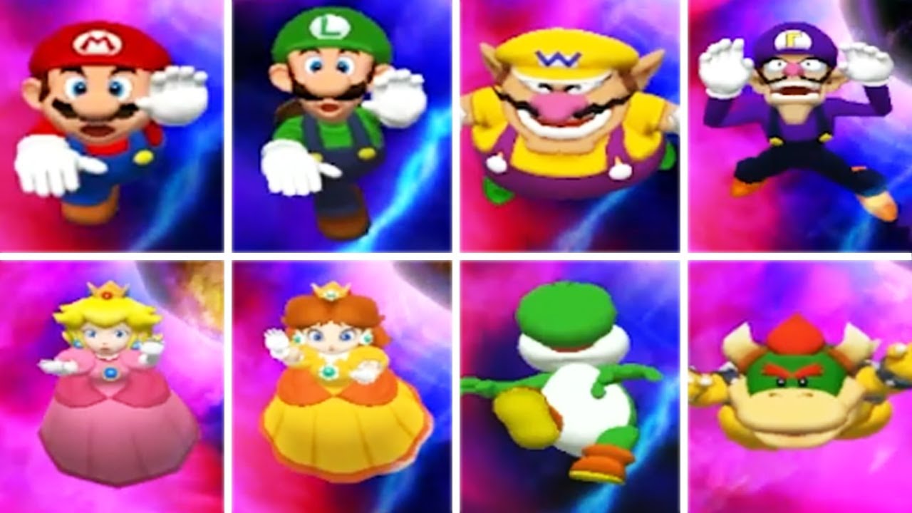 Mario Party 6 - All Losing Animations