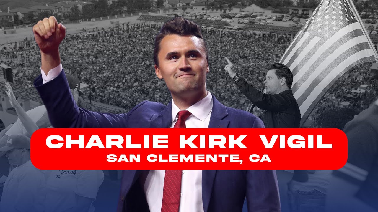 Charlie Kirk Vigil | San Clemente, CA