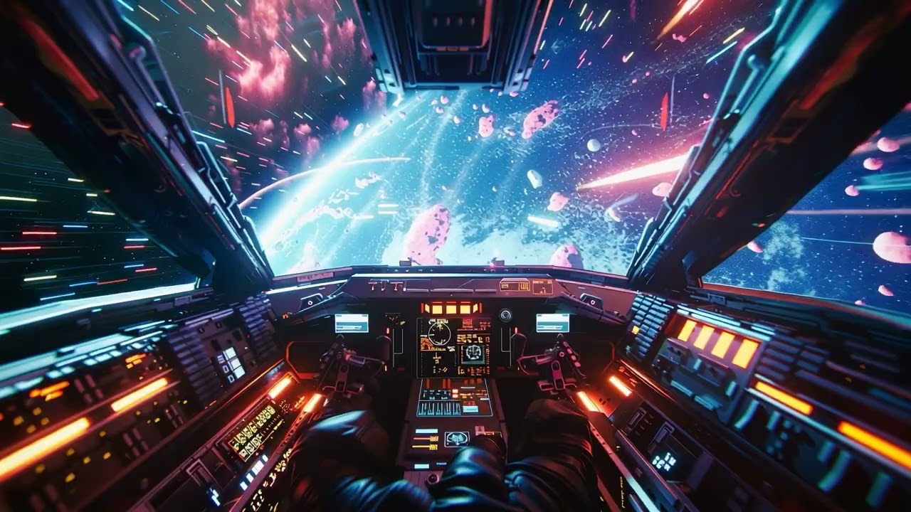 Starlane Cruiser 🌠 15 Min Lo-Fi Cosmic Pilot Drift | Focus, Study & Chill Beats