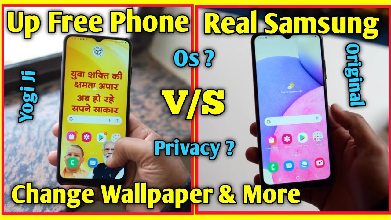 Up Free Smartphone/Tablet VS Real Samsung A03S and Tab A7 Lite Both same but what Differences In It🤔