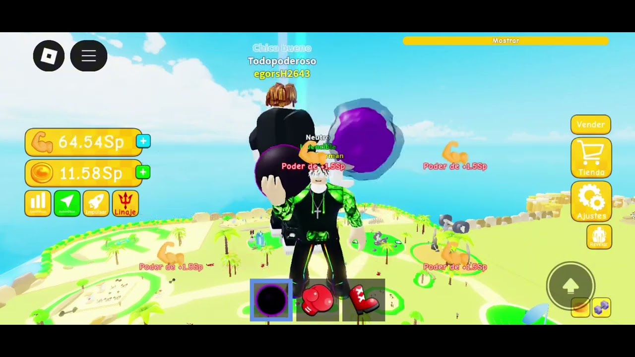 Roll's Lifting Simulator Stages 10-19 + Universe Bar!