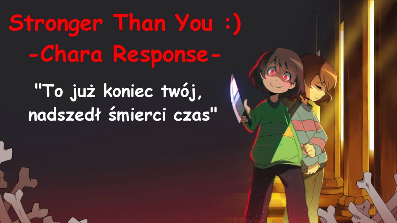 Stronger Than You -Chara Response-【PL COVER】