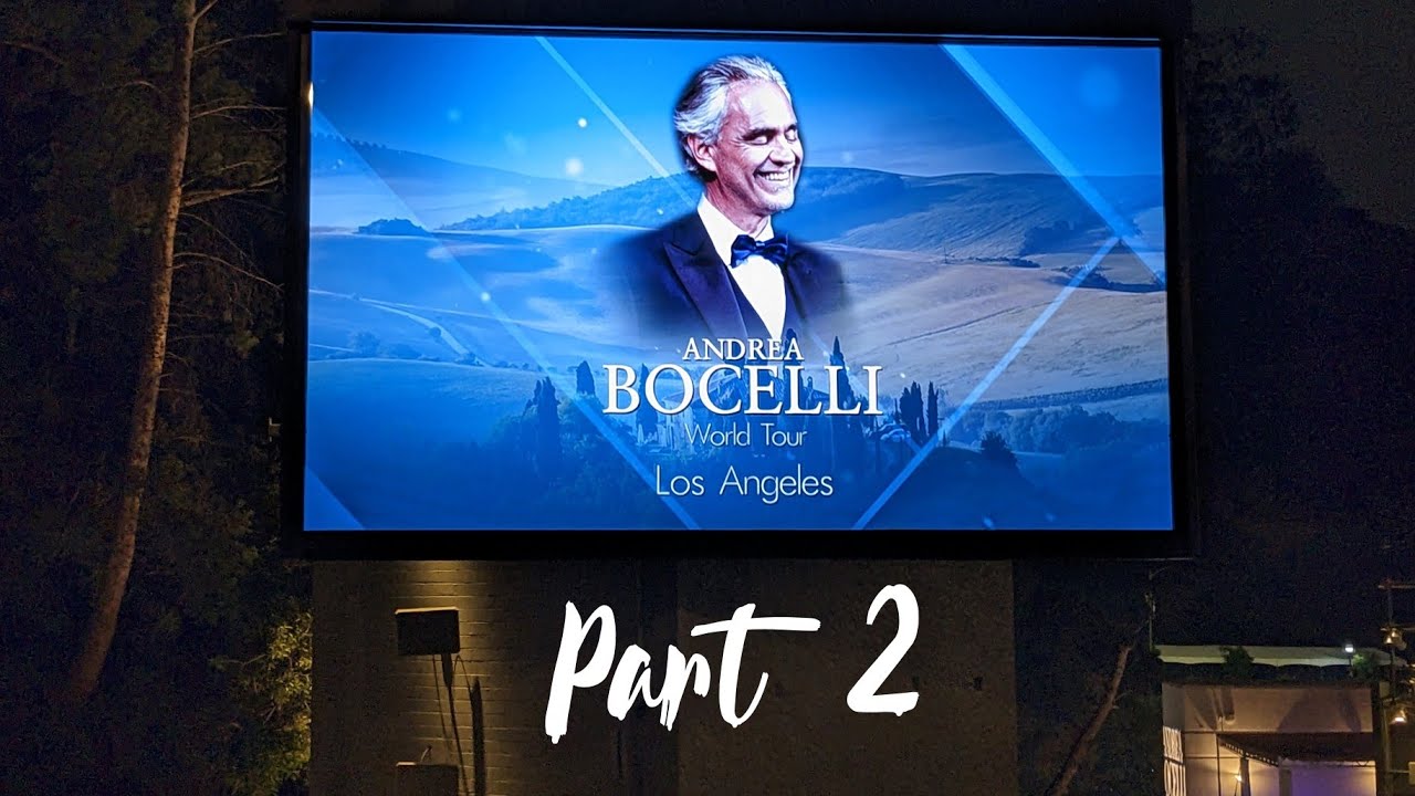 ANDREA BOCELLI, Hollywood Bowl  05.09.23 ... (Part 2)