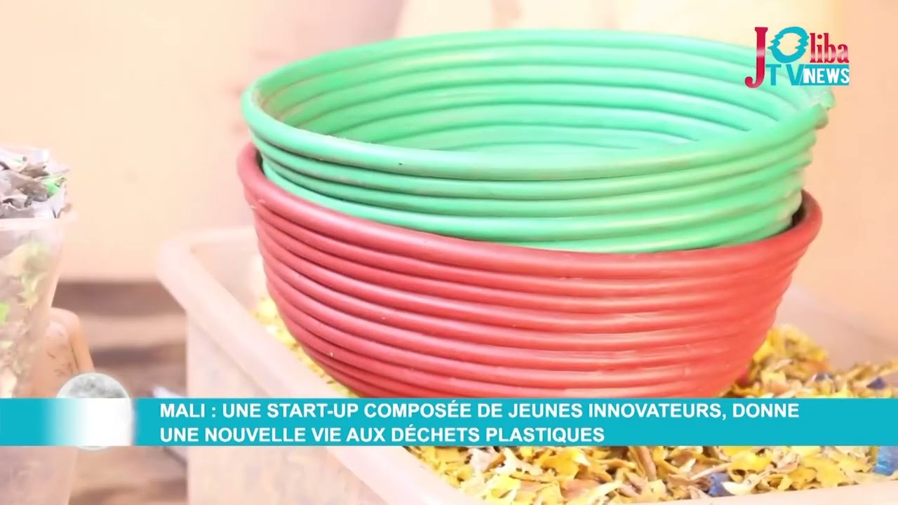 Mali : une start up composée de jeunes innovateurs, donne une nouvelle vie aux déchets plastiques