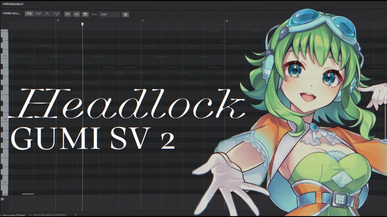 GUMI SV 2 / Headlock【Synthesizer V 2 Cover】+ SVP