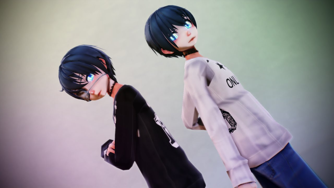 [ MMD || Black Butler || Two Ciels ] Novocaine [ Twins ]