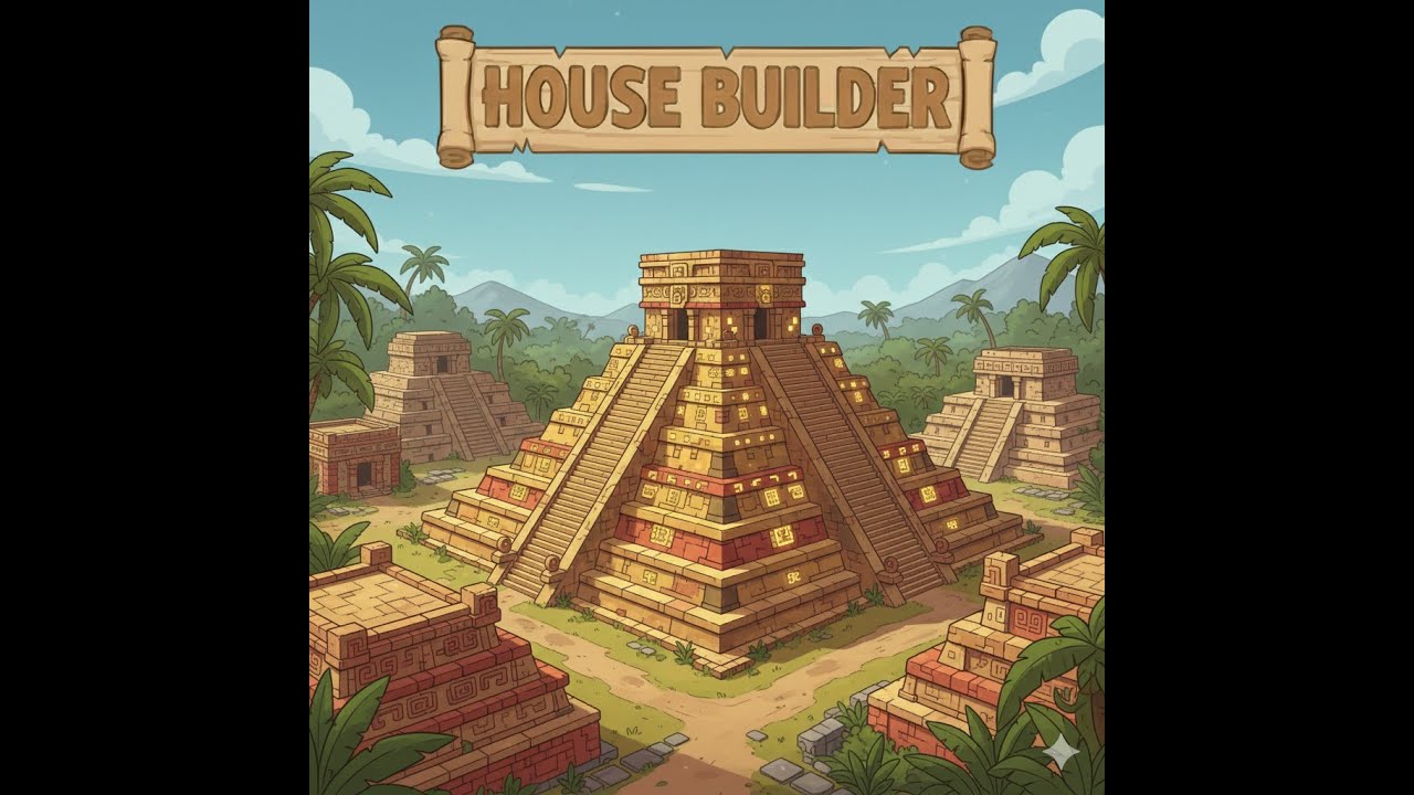 HouseBuilder - Строим пирамиду Ацтеков.