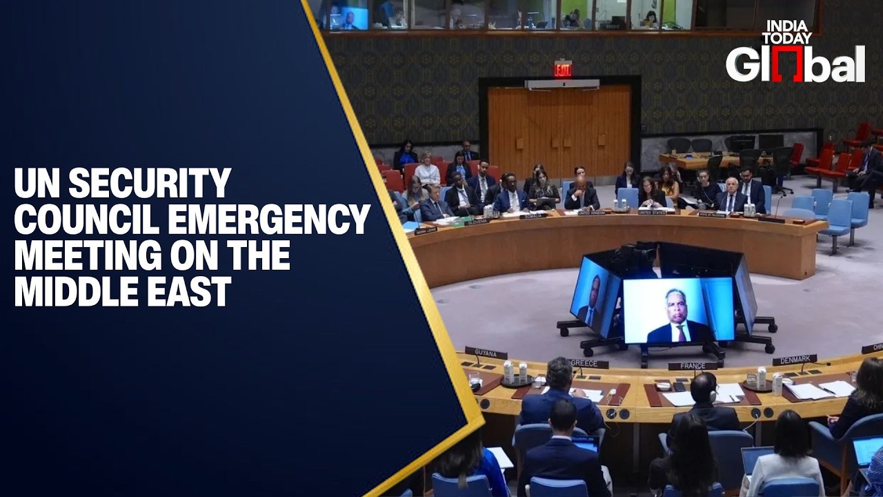 LIVE: UN Security Council Meets on Middle East Crisis and the Palestinian Question