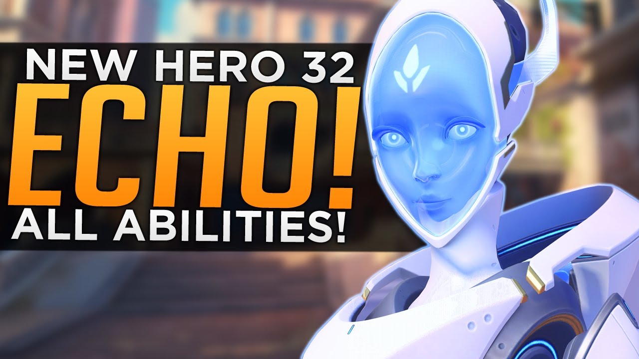 Overwatch: NEW Hero Echo Gameplay! - ALL Abilities Breakdown