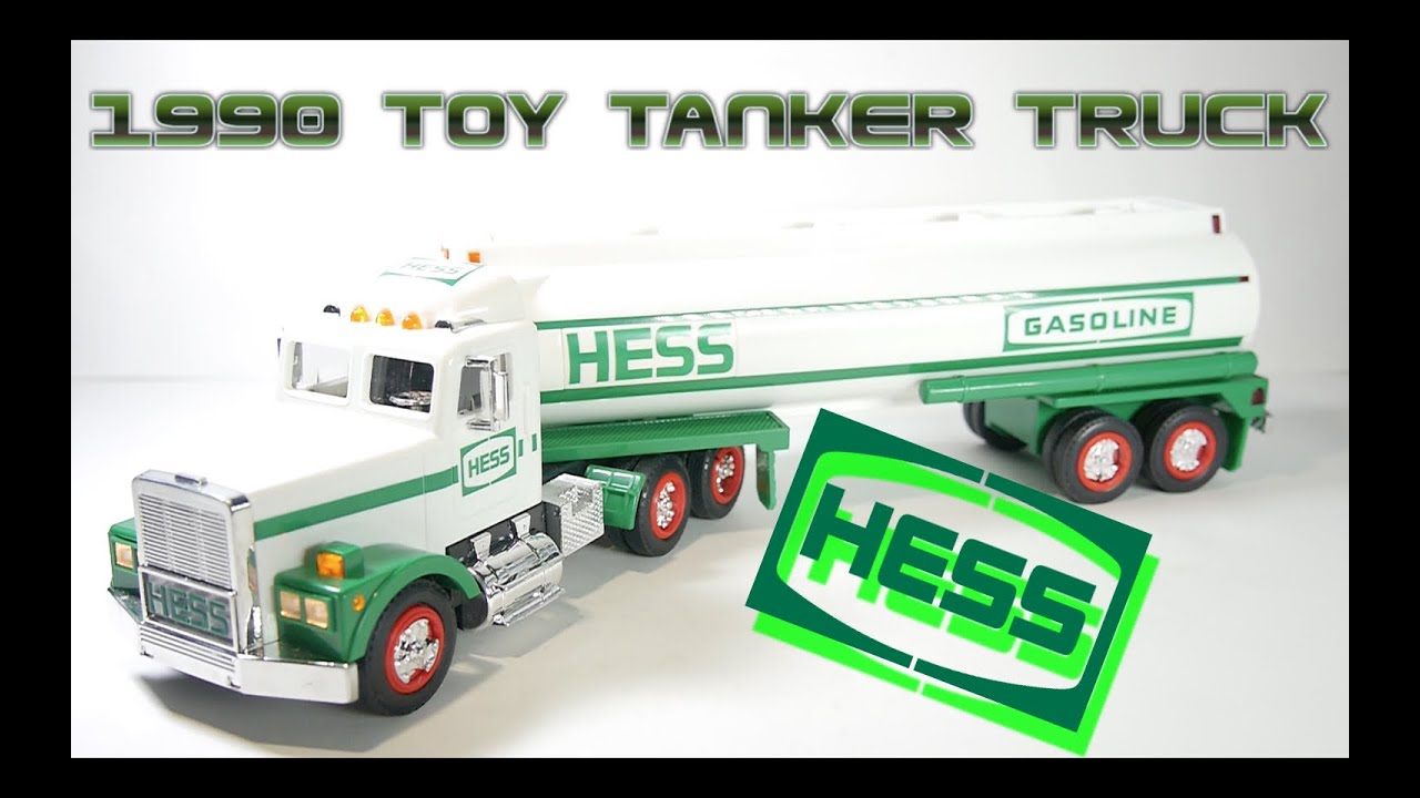 1990 Hess Toy Tanker Truck Video Review