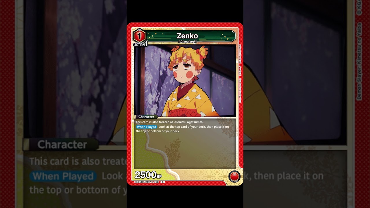 Union Arena - Demon Slayer Kimetsu no Yaiba  - All Cards