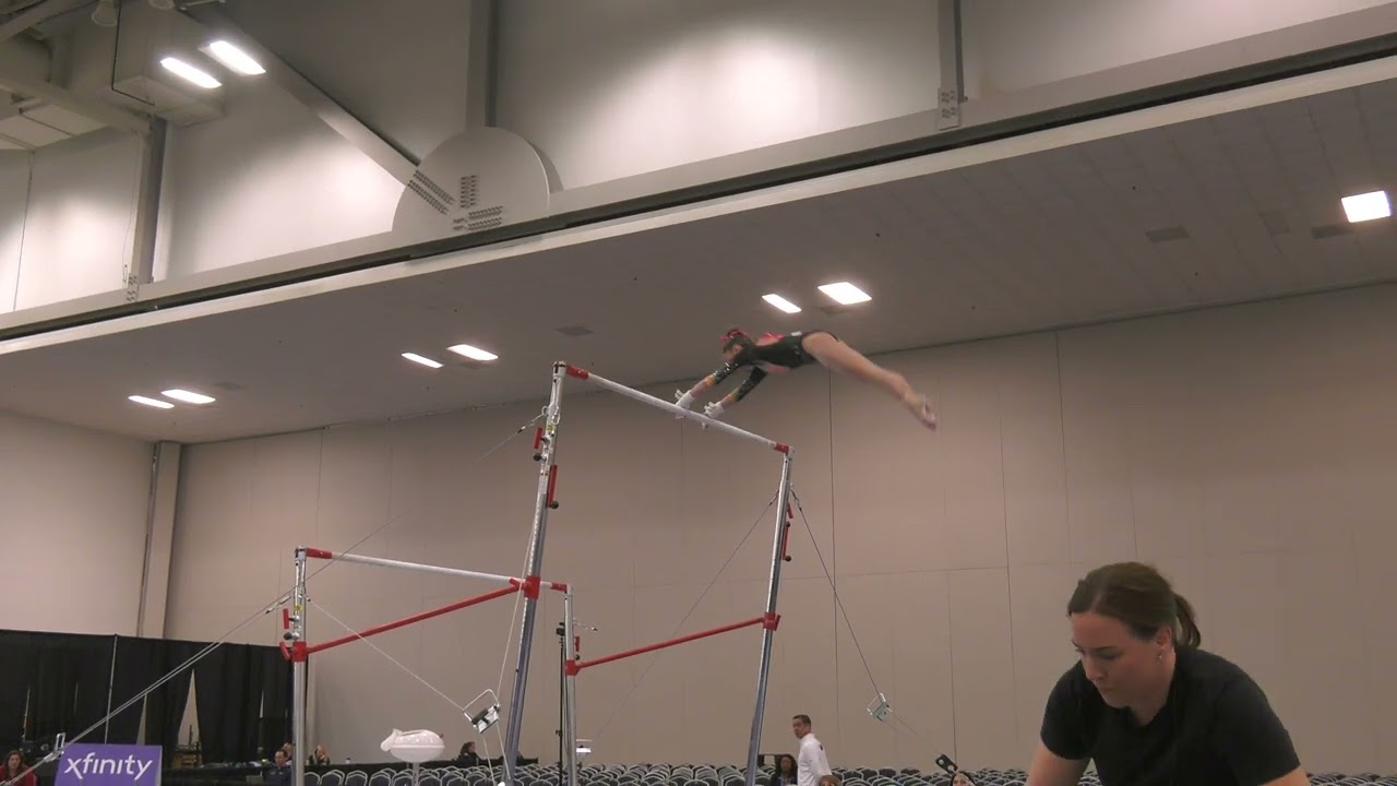 Daisy Lesperance -  Uneven Bars -  2024 Winter Cup  - Junior Women