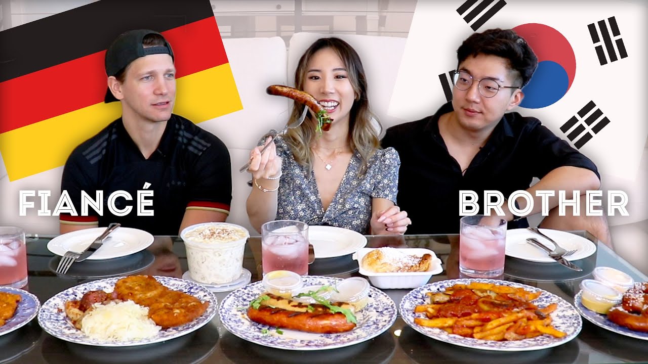 🇩🇪 Кормлю брата немецкой едой · YB против Еды