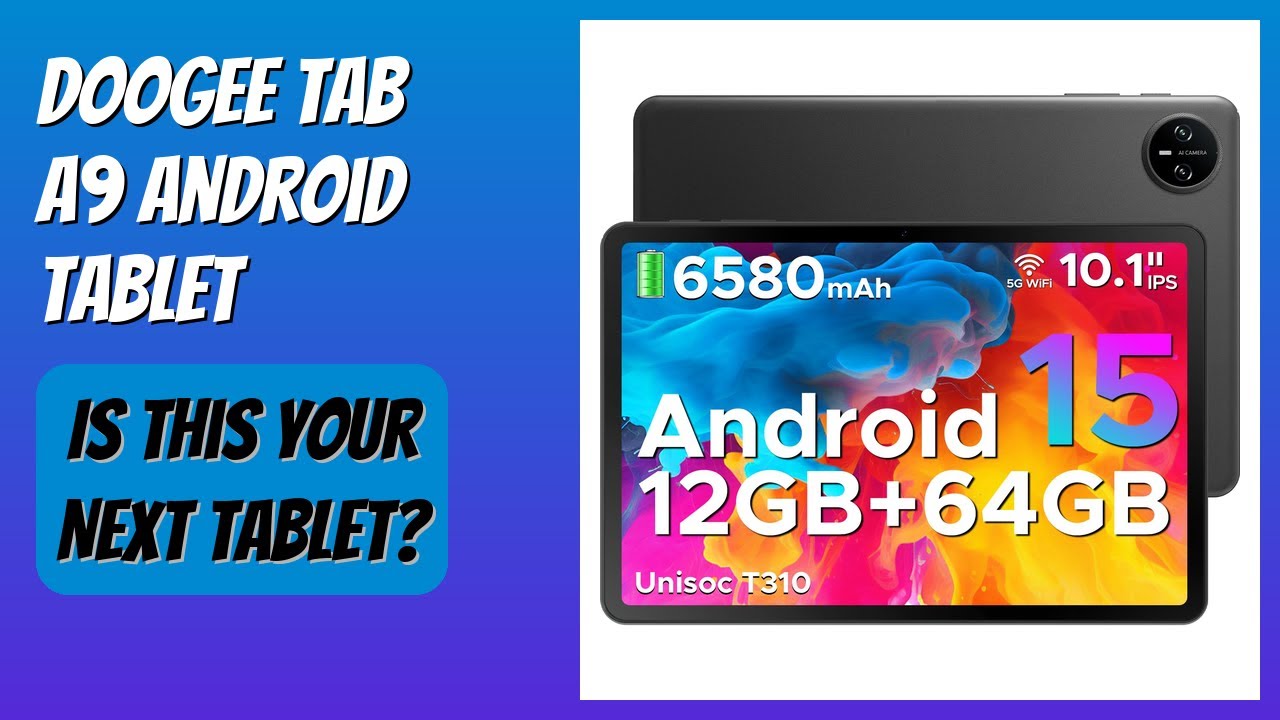 REVIEW (2026): DOOGEE Tab A9 Android Tablet. Features