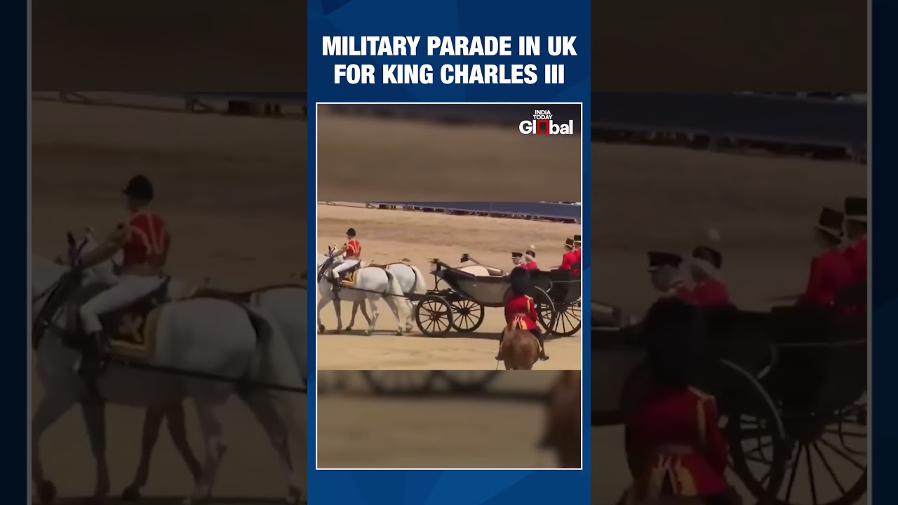 UK Stages Grand Military Parade For King Charles III