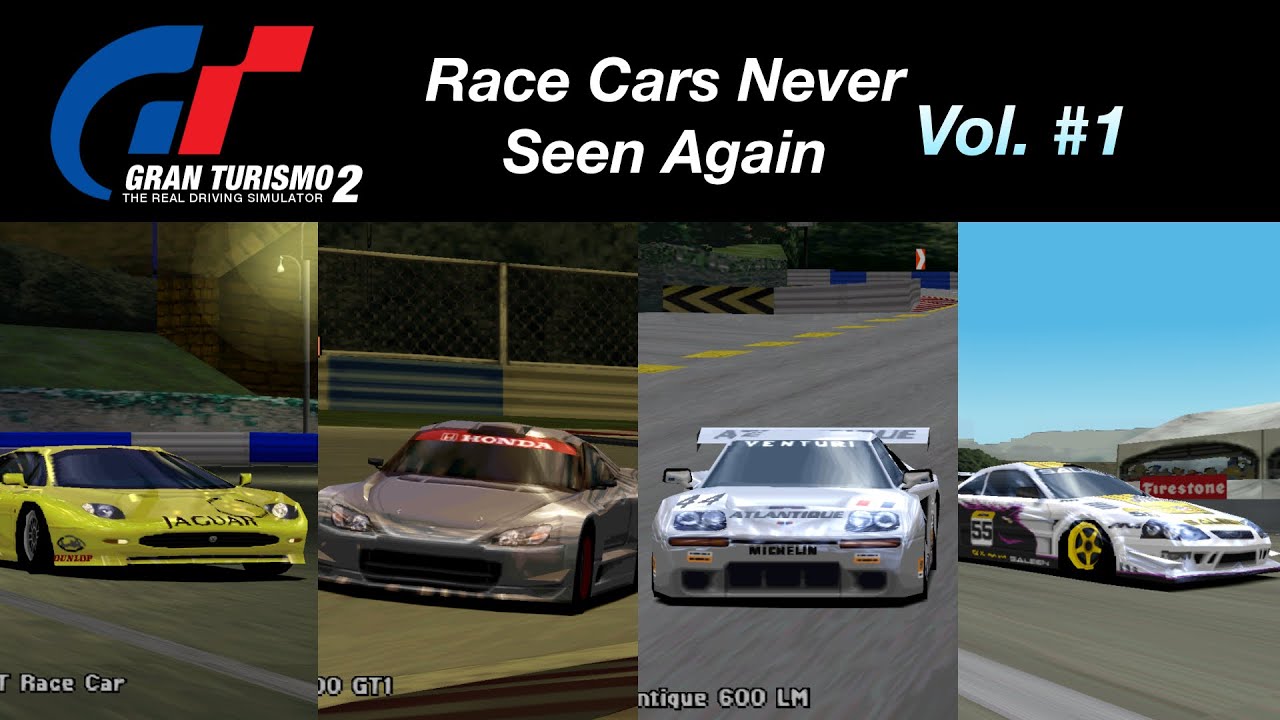 Gran Turismo 2: Race Cars Never Seen Again | Vol. #1