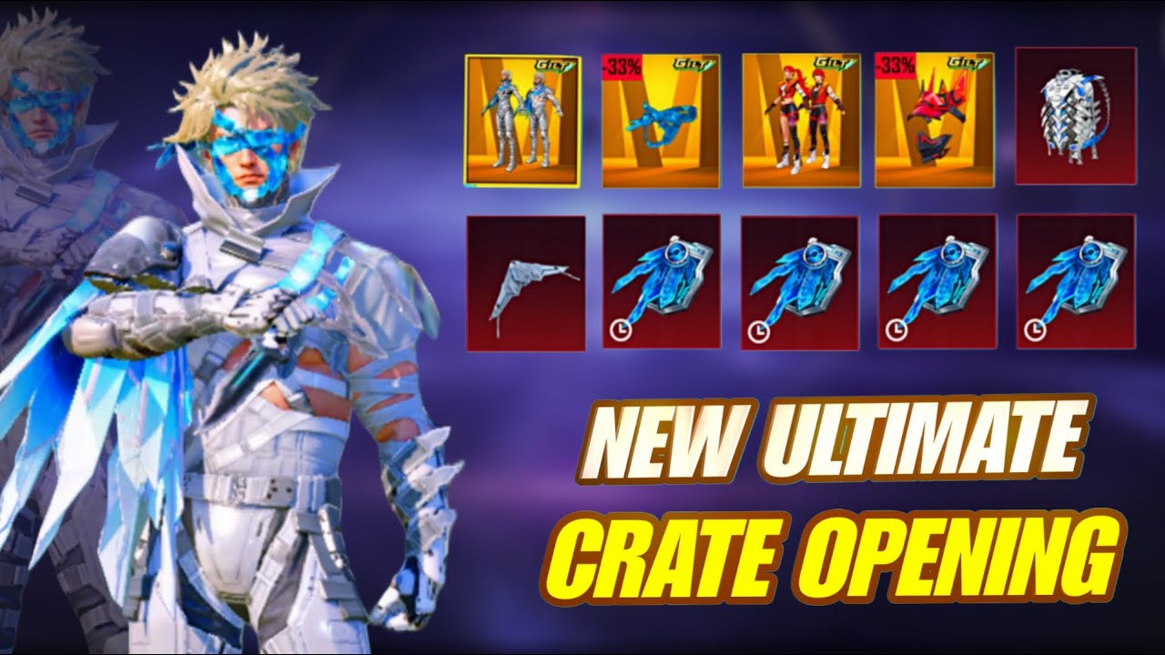 New Ultimate Set Crate Opening 😍 $14000 UC Crate Opening ❤️