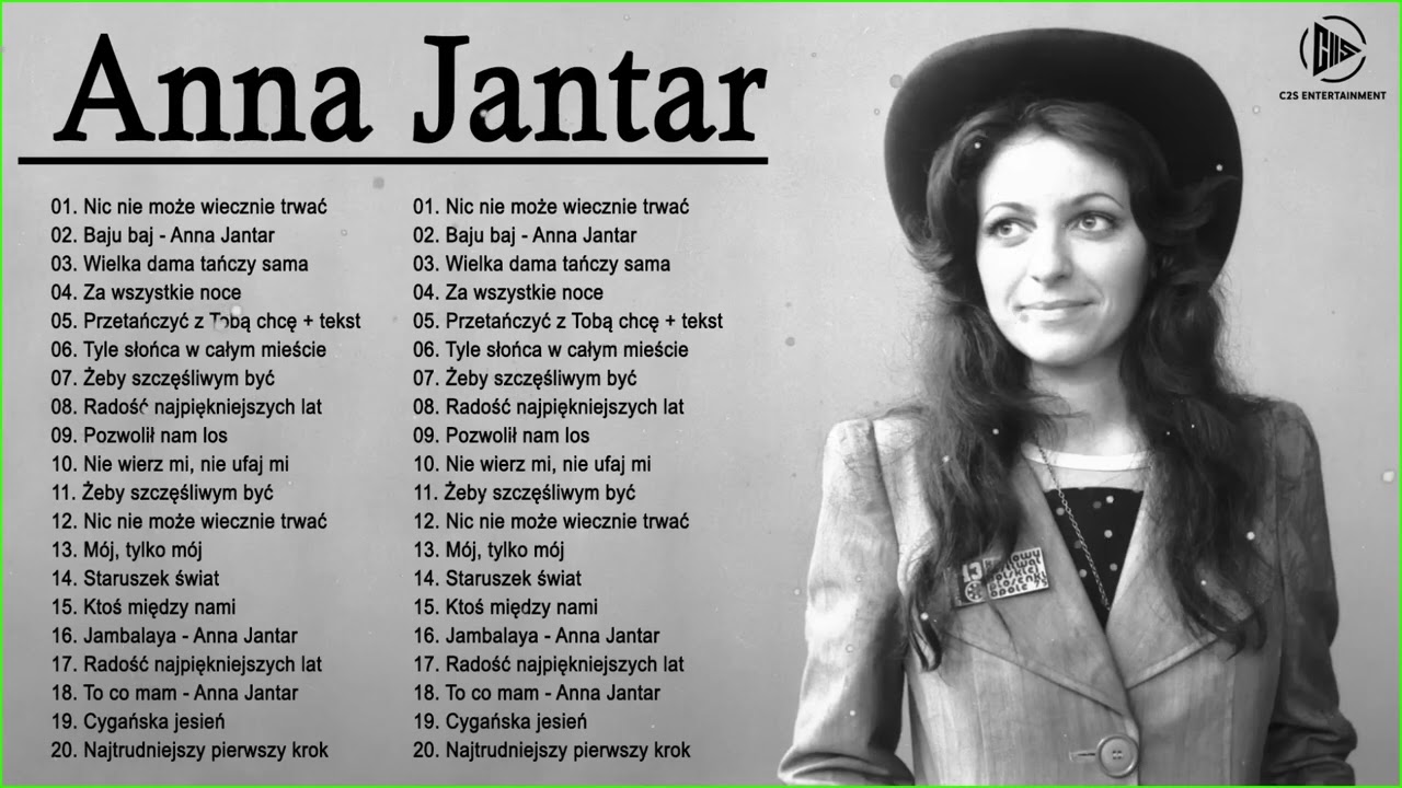 Anna Jantar Największe przeboje 💟 Anna Jantar najlepsza muzyka 💟 Anna Jantar Najlepsze piosenki