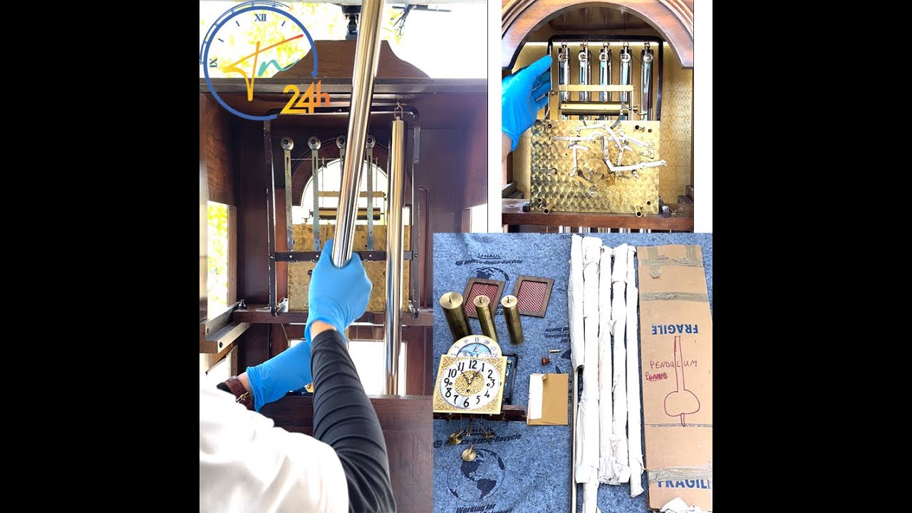 Exploring Clock 3: Assembling and Testing 1920s Herschede 5 Tubular Grandfather Clock