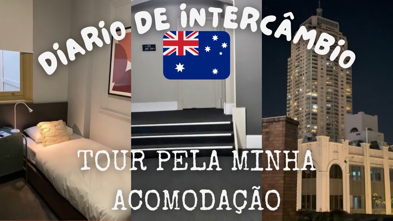 TOUR PELA MINHA ACOMODAÇÃO EM SYDNEY NA AUSTRÁLIA
