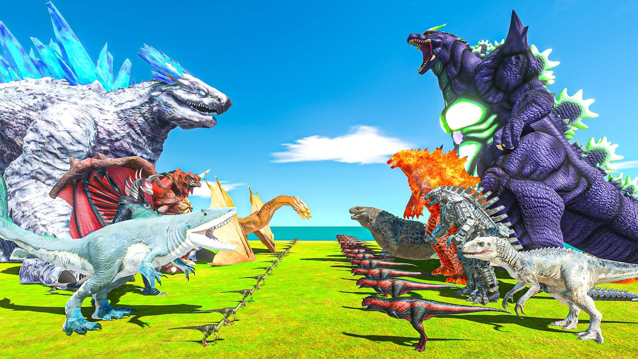 SUPER GODZILLA TEAM vs SHIMO TEAM