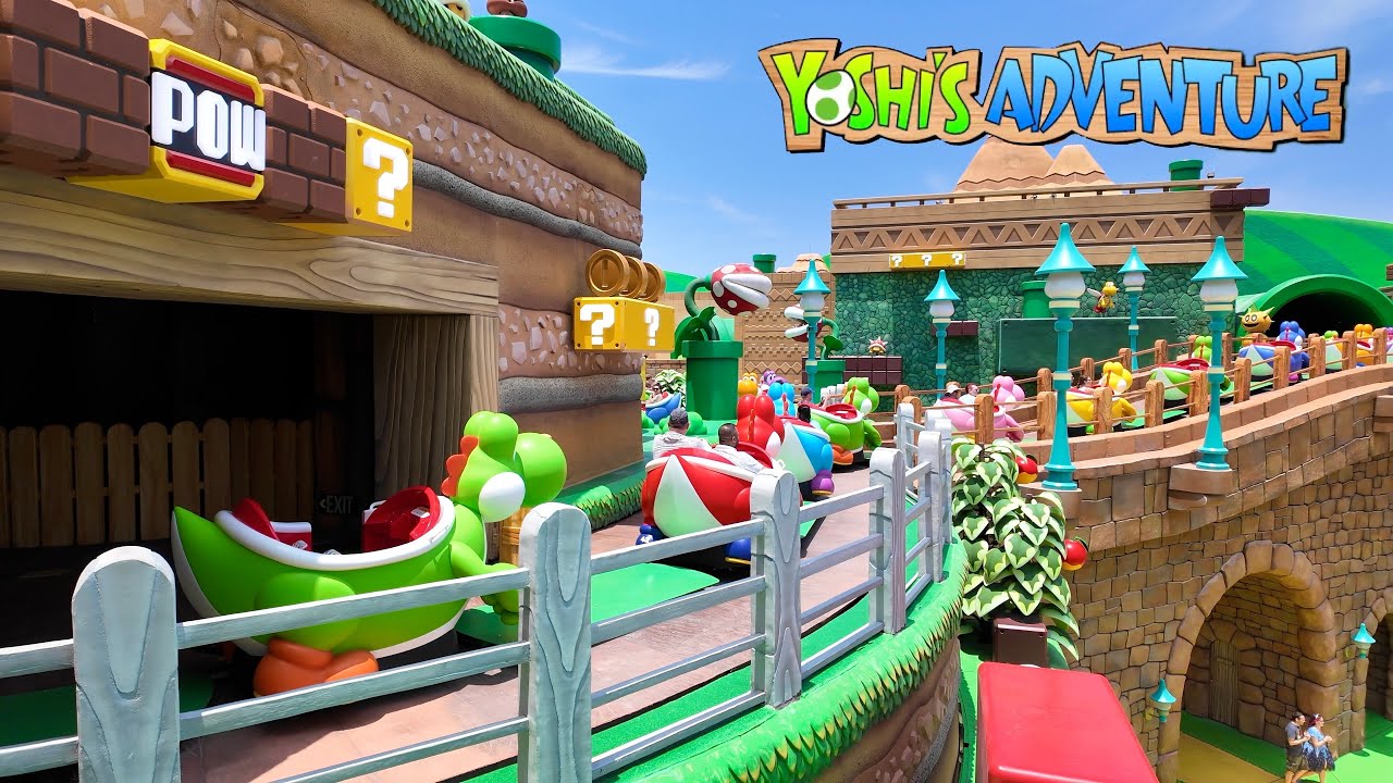 Yoshi’s Adventure | Grand Opening at Universal Epic Universe - 4K POV 60fps