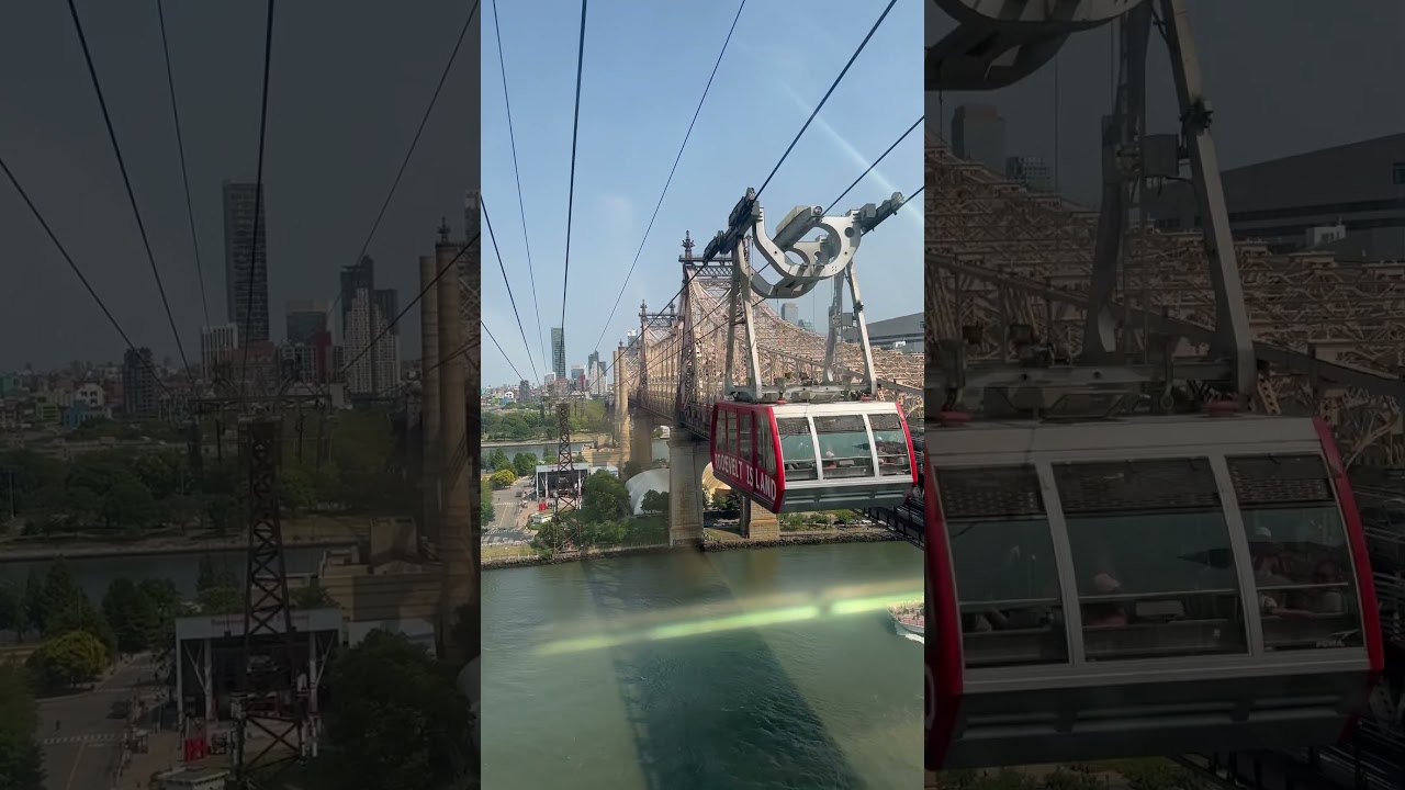 🚡Roosevelt Island Tramway, New York 🇺🇸 #rooseveltisland #newyork #usa #nyc #tramway