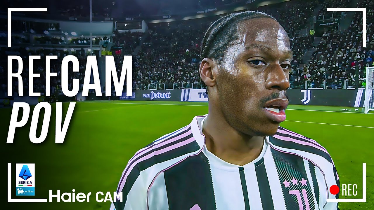 HAIER CAM | REF CAM POV: You Are The Referee in Juventus-Napoli | Serie A 2025/26