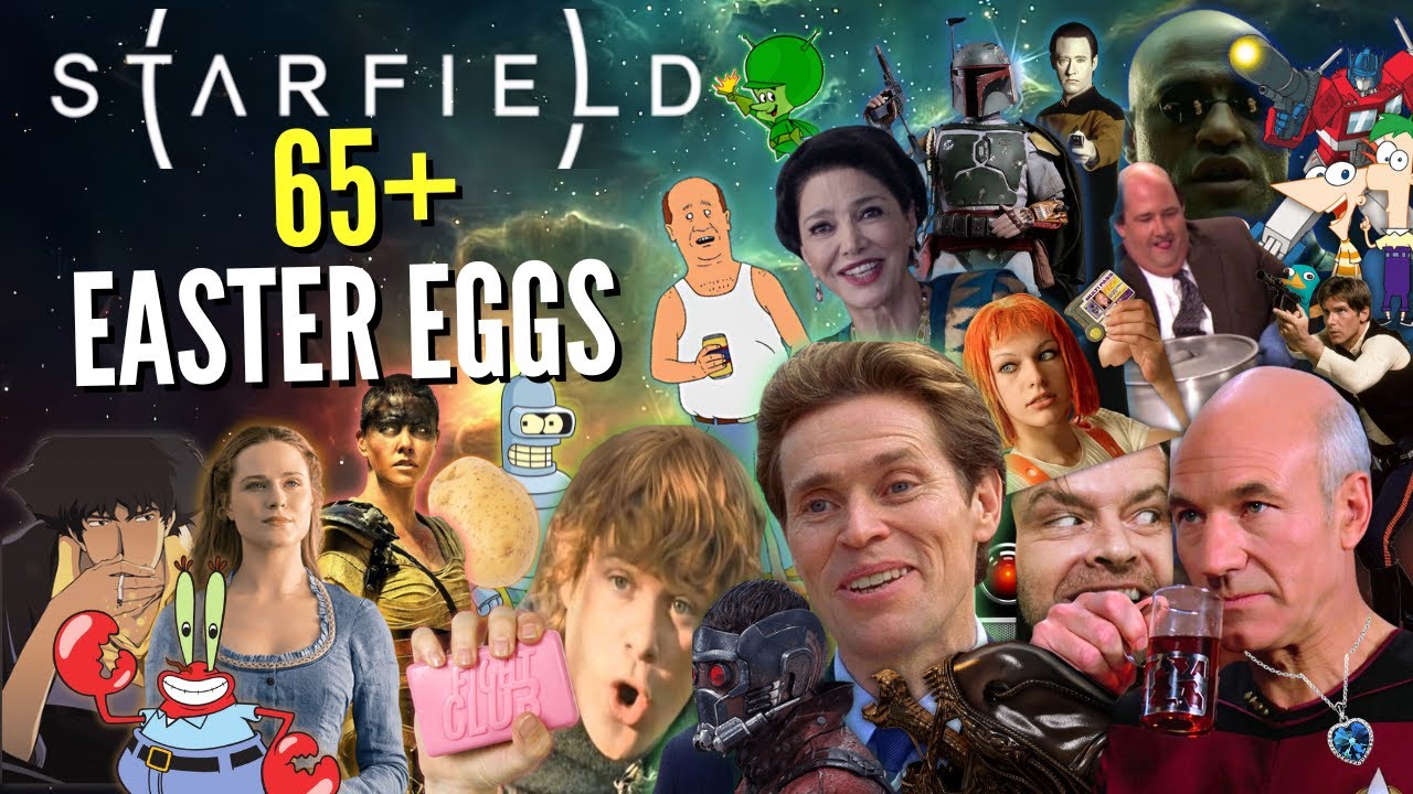 БОЛЕЕ 65 ПАСХАЛЬНЫХ ЯИЦ И ОТСЫЛОК ПО МАРКЕТИНГУ STARFIELD (ТВ И ФИЛЬМЫ)