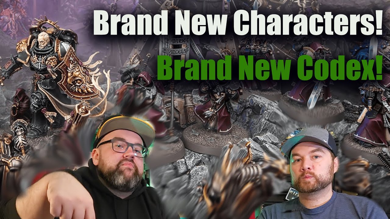Warhammer 40k Dark Angels New Characters Breakdown! New Models! New Rules!
