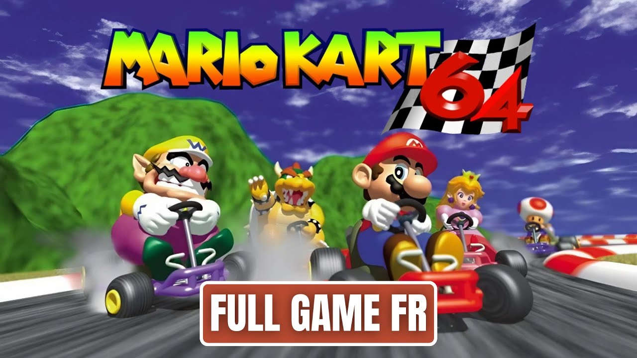 Mario Kart 64 - Jeu Complet | Full Game FR Walkthrough (No Commentary)