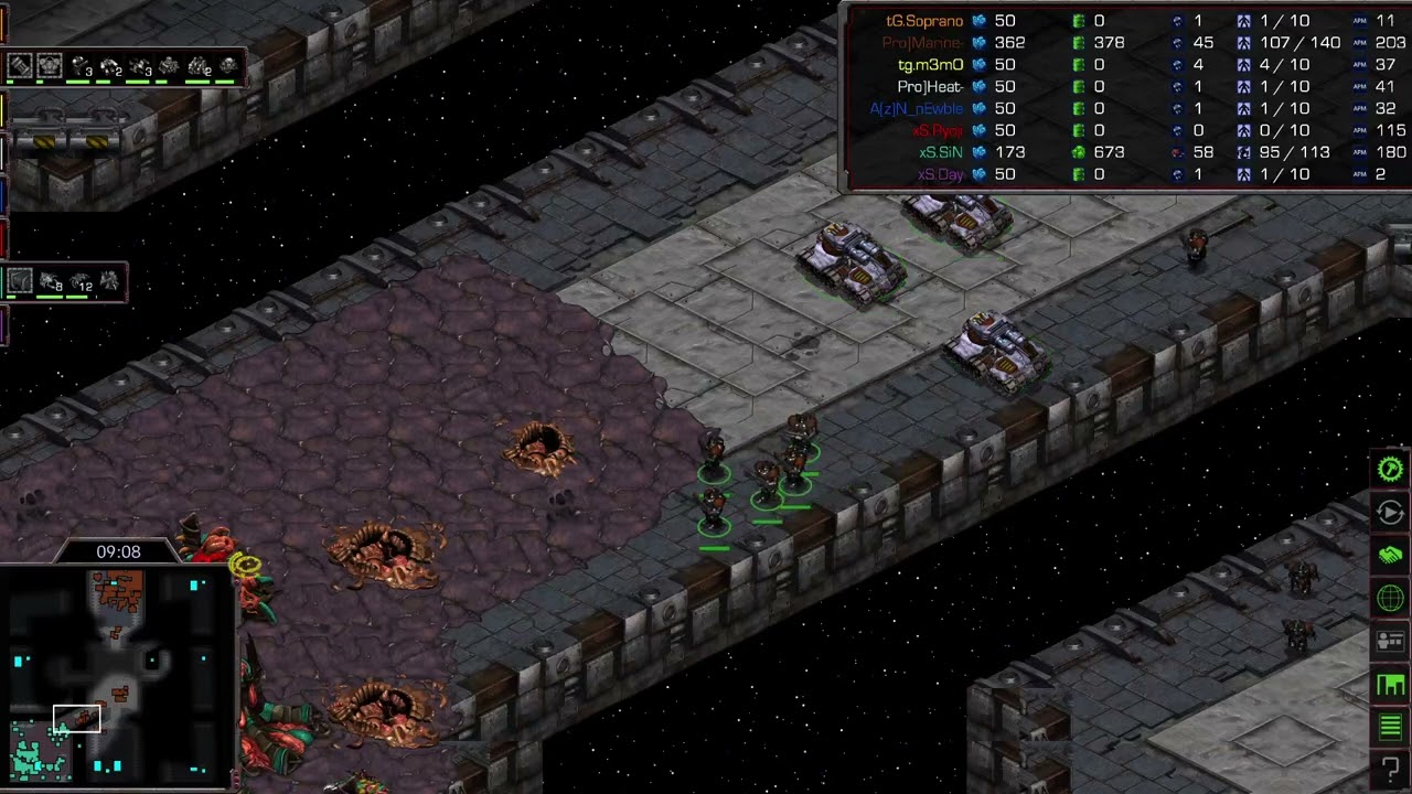 EPIC - HOLYSMOKES - OLD VGT or UGL Game - xS.SiN (Jon) vs Pro]Marine (Quang) - ZvT - Let's Go!! GG!