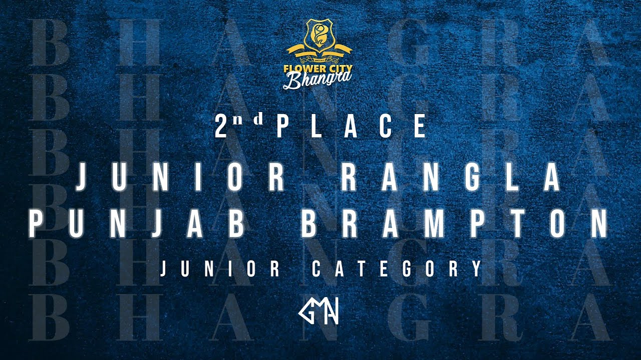 Junior Rangla Punjab Brampton | Second Place at Flower City Bhangra 2025 | Junior Category
